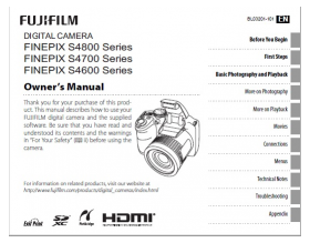 boerderij een keer Vet Manuals :: FinePix Series Manuals :: S/HS Series :: Fujifilm Finepix S4800  / S4700 / S4600 Manual